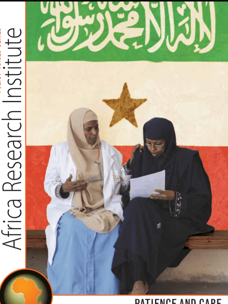 Patience And Care Rebuilding Nursing And Midwifery, In Somaliland