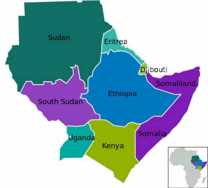 ethiopia neighboring-states-map Ethiopia’s Foreign Policy Dilemma And Its Relation With Neighboring Countries