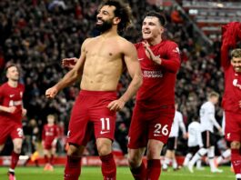 Mohamed Salah Reacts To Breaking Two Liverpool Records In Man Utd Mauling