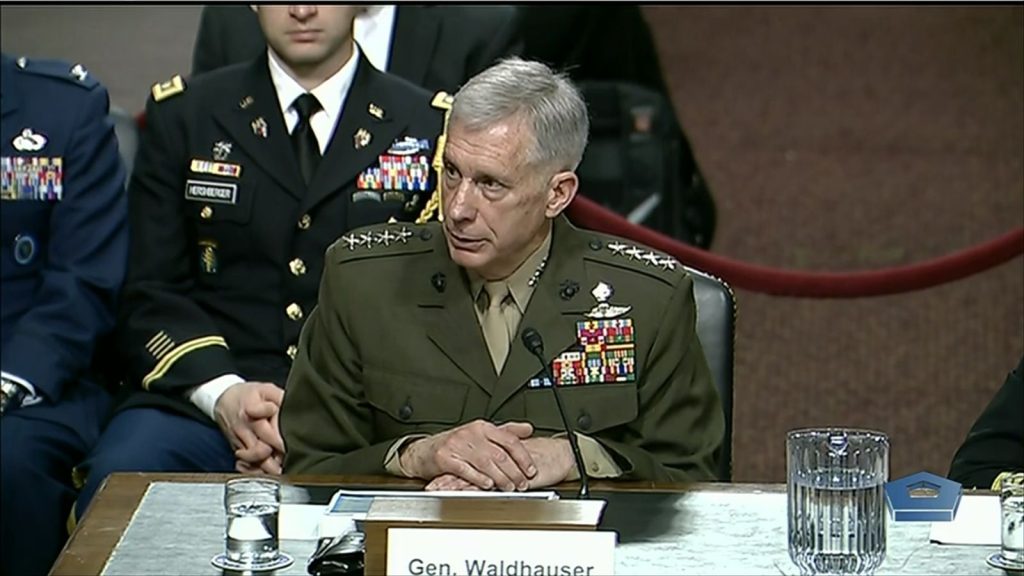 Gen. Waldhauser At HASC Hearing On National Security Challenges And U.S. Military Operations In Africa