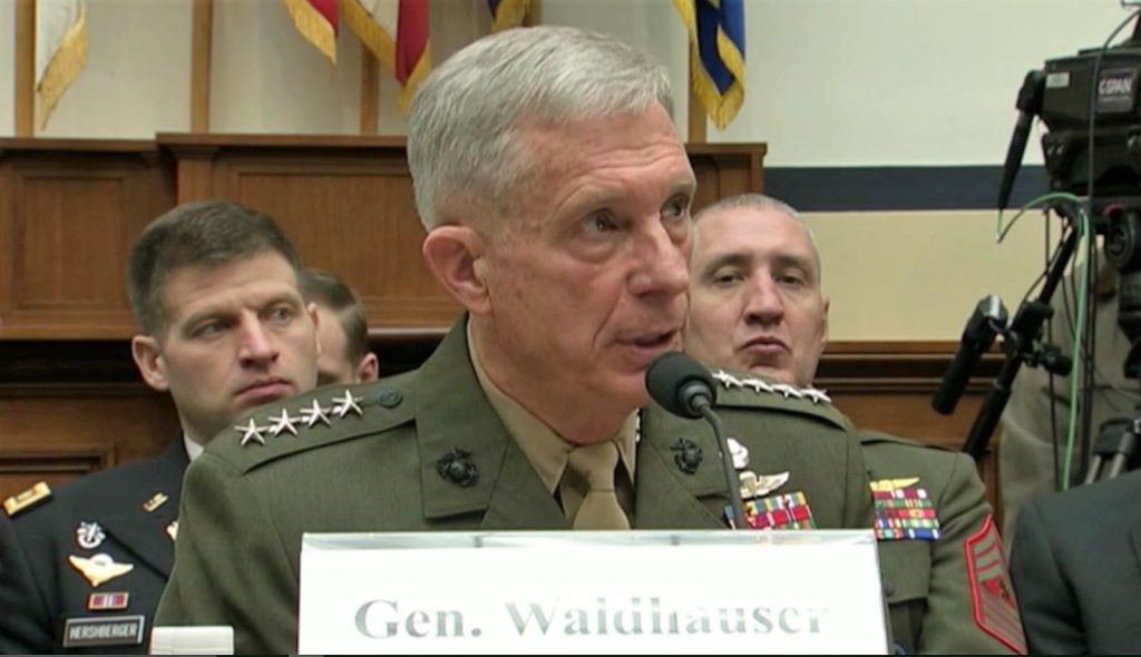 Gen. Waldhauser At HASC Hearing On National Security Challenges And U.S. Military Operations In Africa