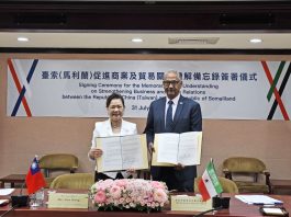 Taiwan, Somaliland Ink MOU On Trade Cooperation