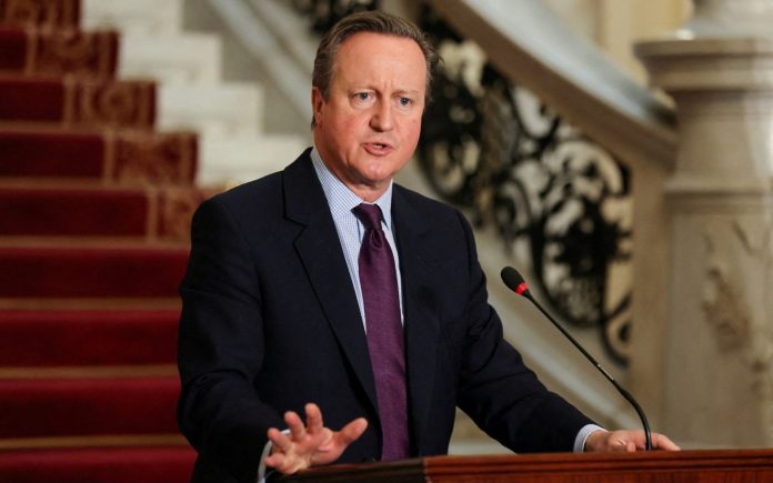 Lord Cameron 'Sympathetic' To Making Surprise Diplomatic Move To Fix Red Sea Houthi Crisis