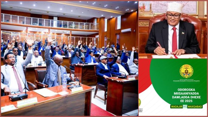 President Signs 2025 National Budget Following House Approval