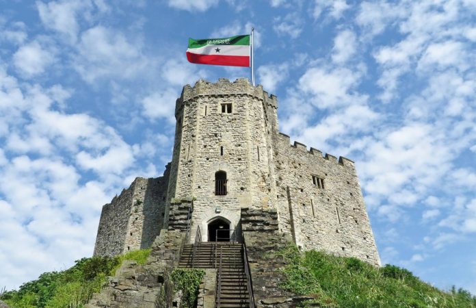 Cardiff_Castle_Somaliland_Flag_00_20250515 Somaliland Flag to Fly High at Cardiff Castle in Historic Ceremony