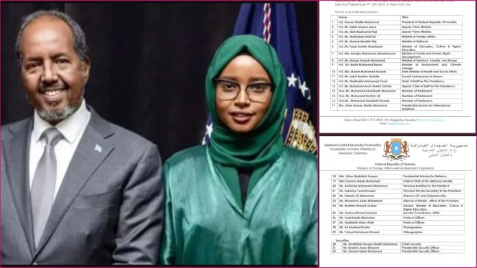 Diplomatic Junket or Corruption Scheme, Somalia's Controversial UNGA Delegation Includes President's Entire Household