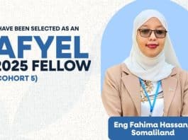 Somaliland Female Engineer Selected for Prestigious African Energy Leadership Fellowship