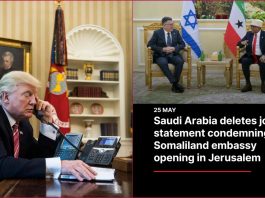 Saudi Arabia Deletes Statement Condemning Somaliland Embassy in Jerusalem Amid Trump Push for Abraham Accords Expansion Saudi Arabia Deletes Statement Condemning Somaliland Embassy in Jerusalem Amid Trump Push for Abraham Accords Expansion