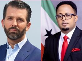 Somaliland Will Join Donald Trump Jr. at Elite Global Economic Summit In Zurich Somaliland Officials Will Join Donald Trump Jr. at Elite Zurich Roundtable