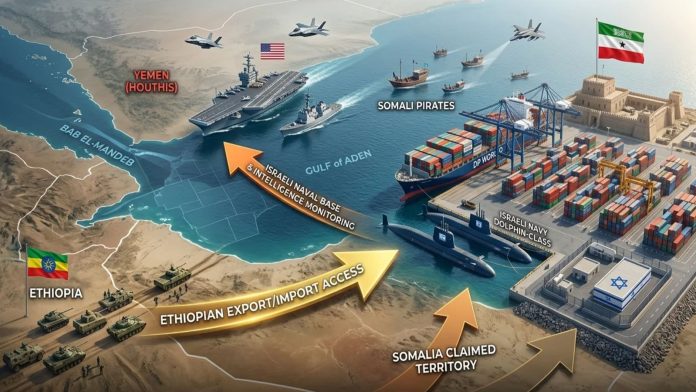 Israel, UAE and Ethiopia Eye Strategic Berbera Port as Speculation Grows Over Potential Dolphin Submarine Operations