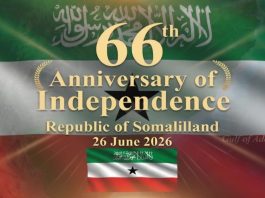 Somaliland’s 66th Independence Anniversary: Why June 26 and May 18 Both Matter Somaliland's 66th Independence Anniversary, Why June 26 and May 18 Both Matter