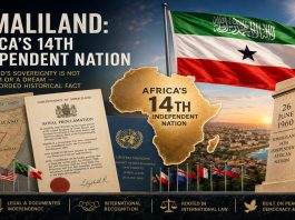 Somaliland: Africa’s 14th Independent Nation? Edna Adan Makes Historical and Legal Case for Recognition Somaliland, Africa’s 14th Independent Nation