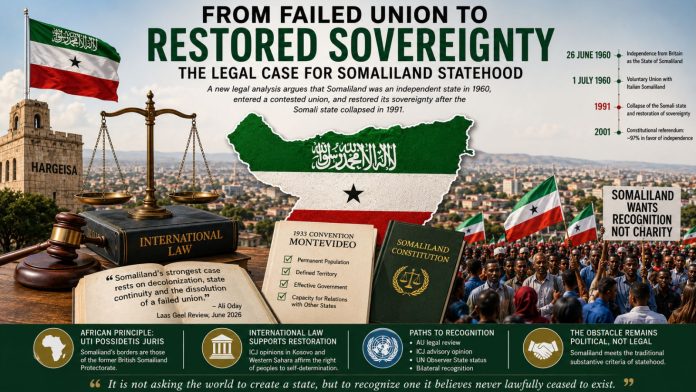 Somaliland_Legal_Case_From_Failed_Union_Restored_Sovereignity_00_20260730 From Failed Union to Restored Sovereignty, The Legal Case for Somaliland Statehood